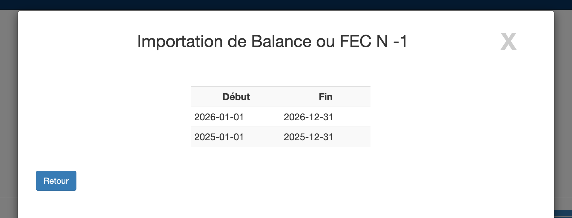 Choisissez l'exercice